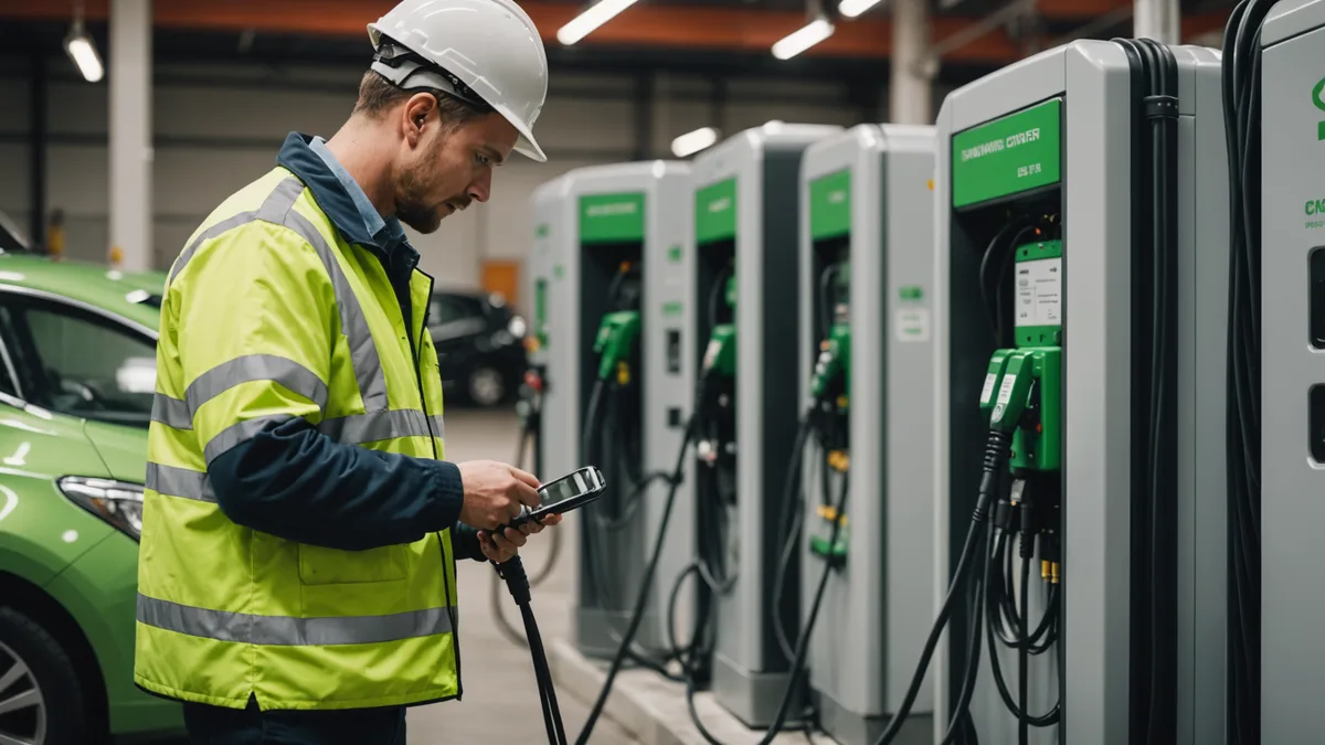 EV charger uptime guide cover